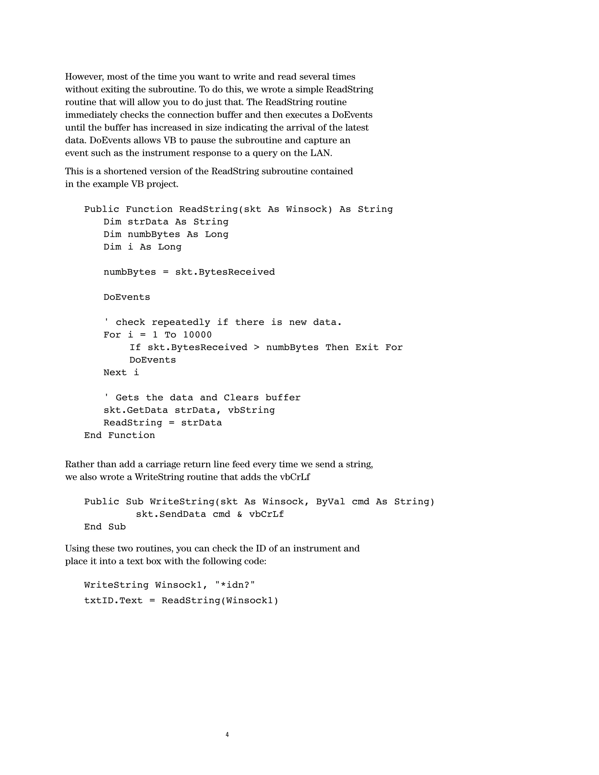 communicate with instrument by using lan | PDF