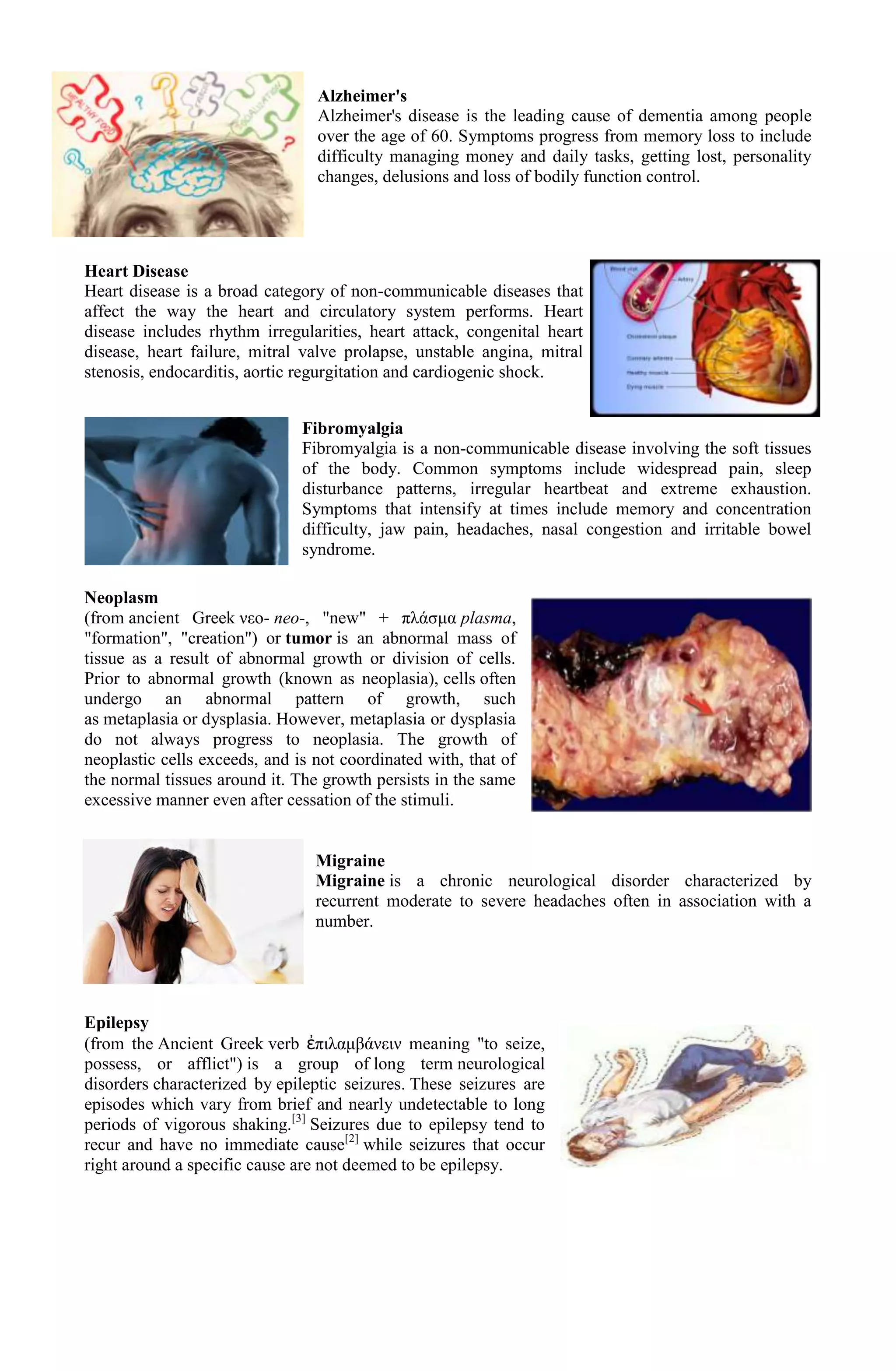 Communicable and non communicable diseases | PDF