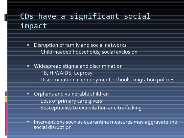 Communicable diseases