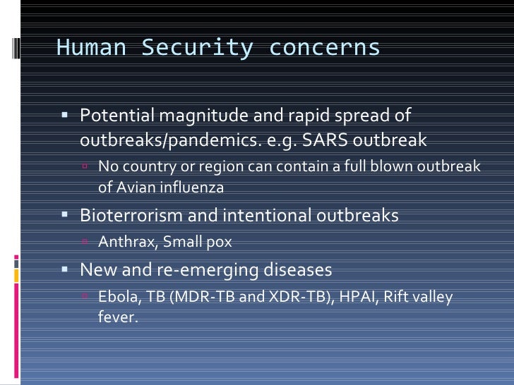 Communicable diseases