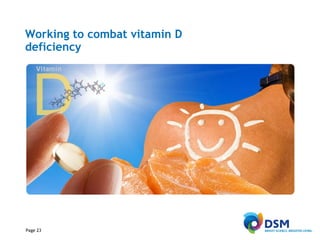 Working to combat vitamin D  deficiency 