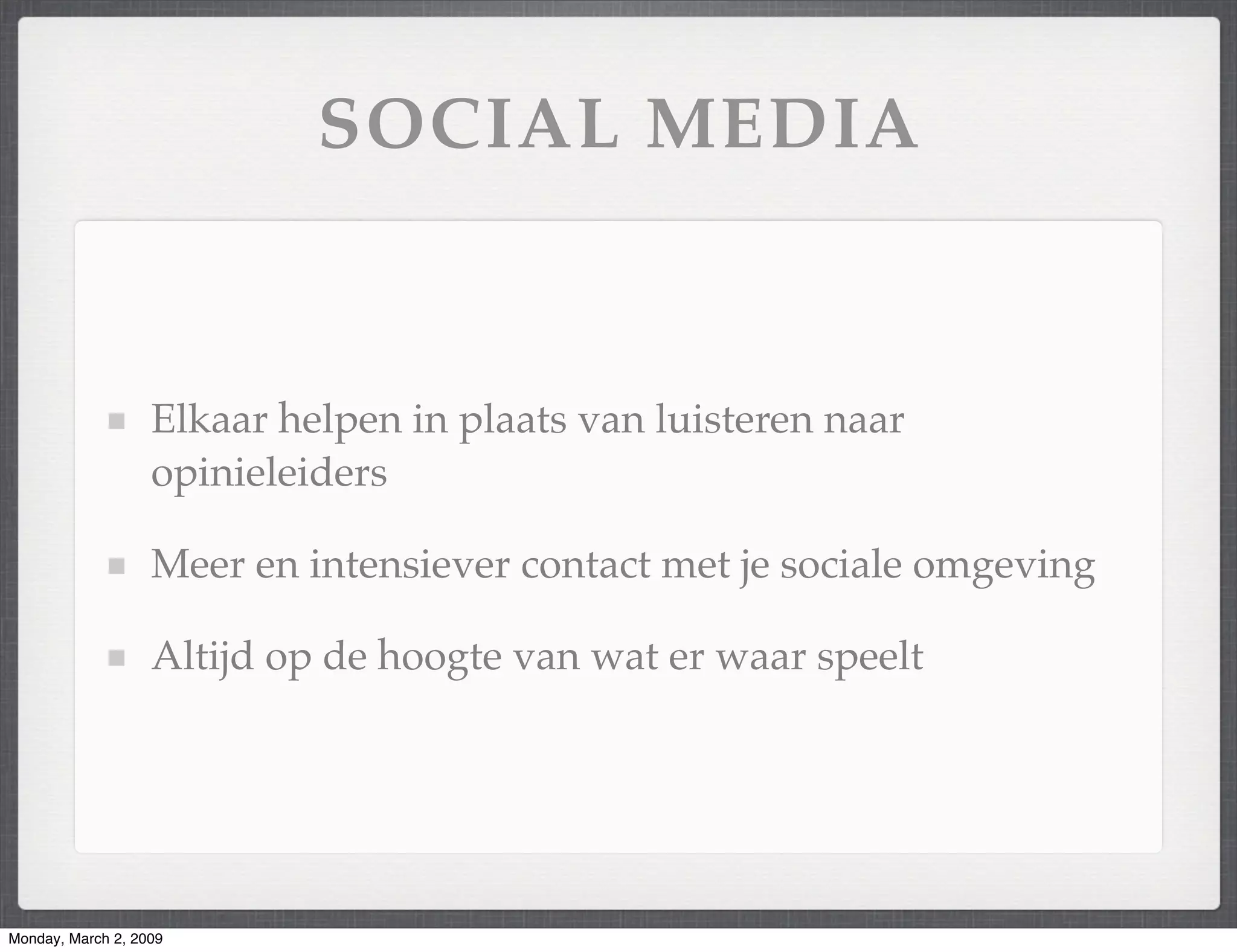 Communicatie 2.0