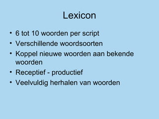 Communicatieve taaltherapie voor kinderen | PPT