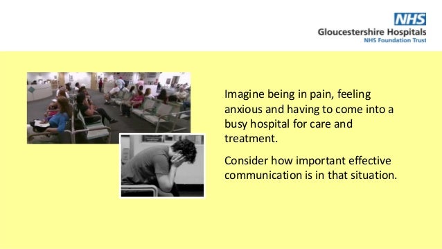 Gloucestershire Hospitals NHS FT Deaf Communication Cards Promoting
