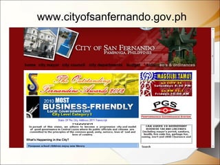 www.cityofsanfernando.gov.ph
 