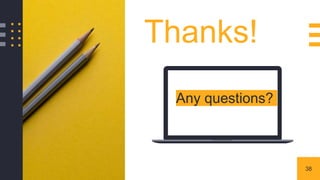 38
Thanks!
Any questions?
 