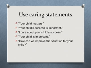 Communicating with parents | PPT