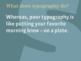 The Changing Face of Type