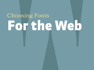 The Changing Face of Type