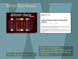 The Changing Face of Type