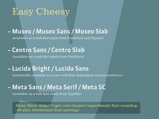 The Changing Face of Type