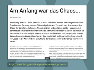 The Changing Face of Type