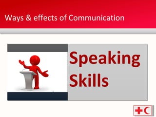 Ways & effects of Communication Speaking Skills 