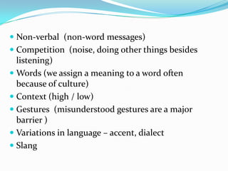 Non Words. Examples Communication | PPTX
