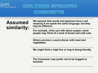 We assume that words and gestures have a set
Assumed       meaning if we speak the same language, but they
              m...