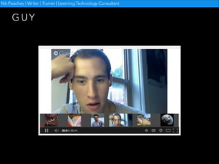 Nik Peachey | Writer | Trainer | Learning Technology Consultant

GUY

 