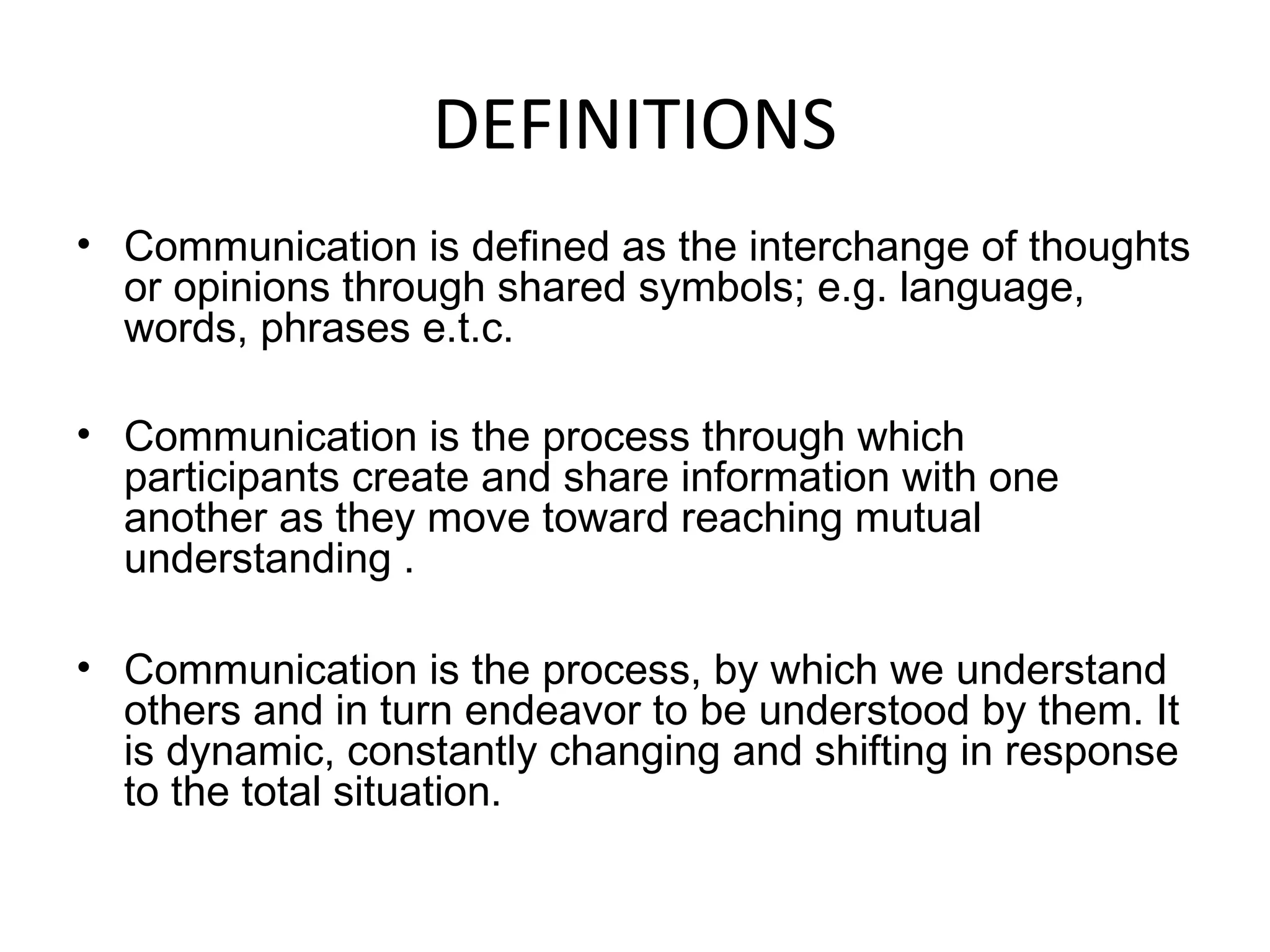 Communication ppt. | PPT | Free Download