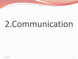 2.Communication
3111/07/2010
 