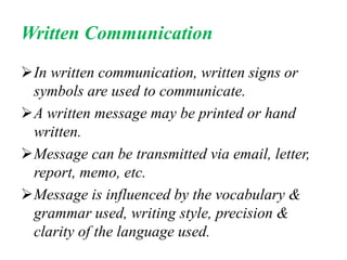 Communication | PPTX