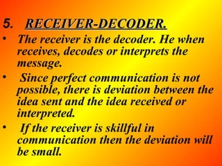 Communication and Instruction | PPT