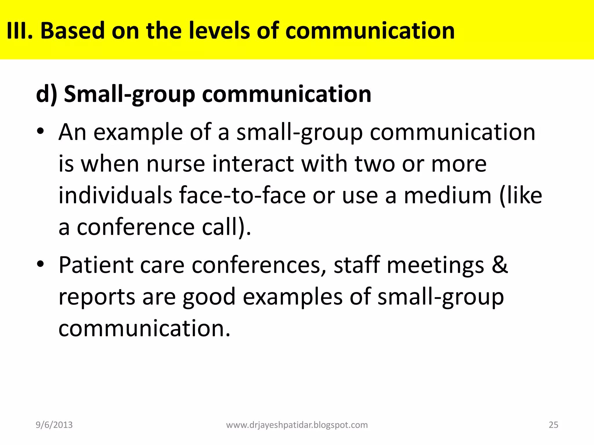 Communication process | PDF