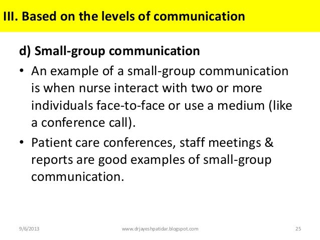 Group Communication Process 101