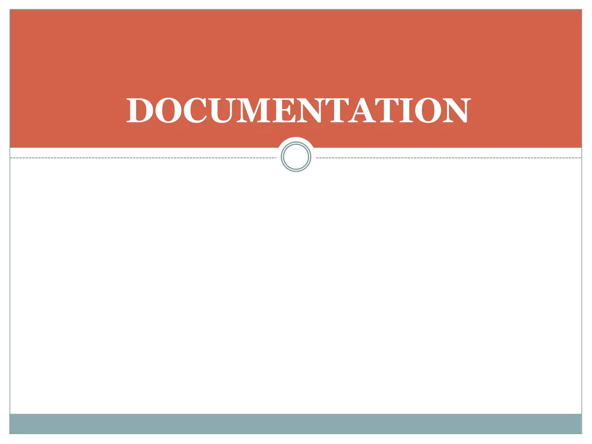 DOCUMENTATION
 