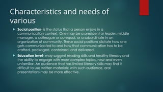 COMMUNICATION - DISCIPLINE AND IDEAS IN APPLIED SOCIAL SCIENCE | PPTX