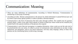 Communication Unit IV for UGC NET Examination | PPTX