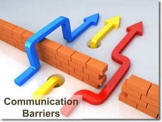 Communication 
Barriers 
 
