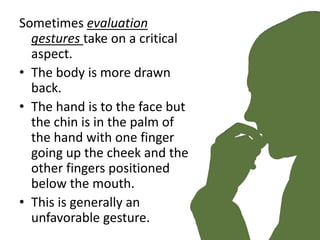 Gestures In Communication Body Language
