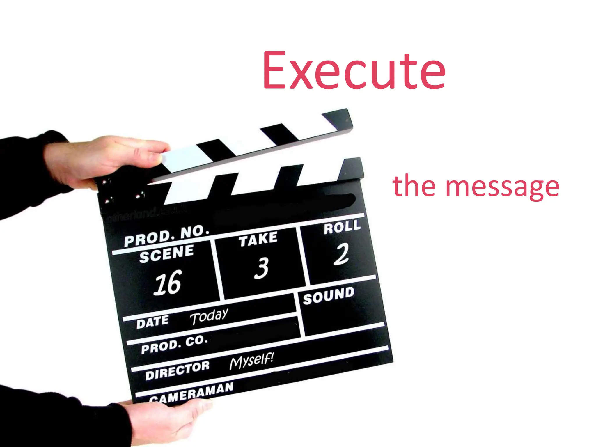 Execute
the message
 