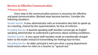 Communication Barrier Letter Example The introduction to communication arts eng | PPTX