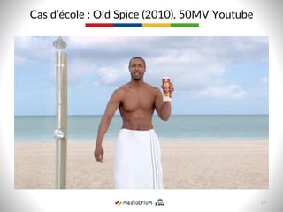 Cas  d’école  :  Old  Spice  (2010),  50MV  Youtube  
24  
 