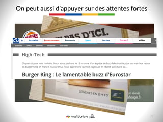 On  peut  aussi  d’appuyer  sur  des  acentes  fortes  
33  
 