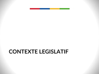 CONTEXTE  LEGISLATIF  
 