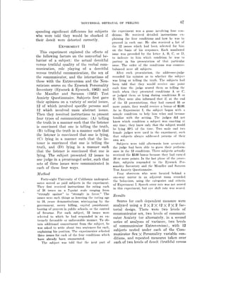 Mehrabian Communication - Nonverbal Deceit