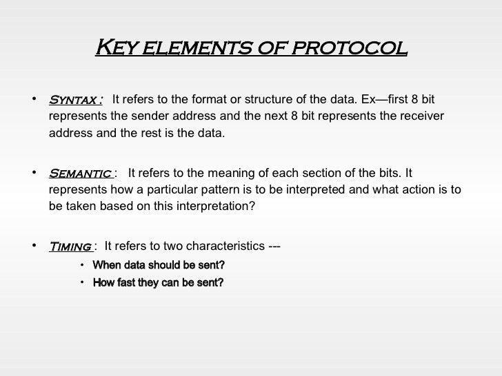 Communication Protocol Arindam Samanta
