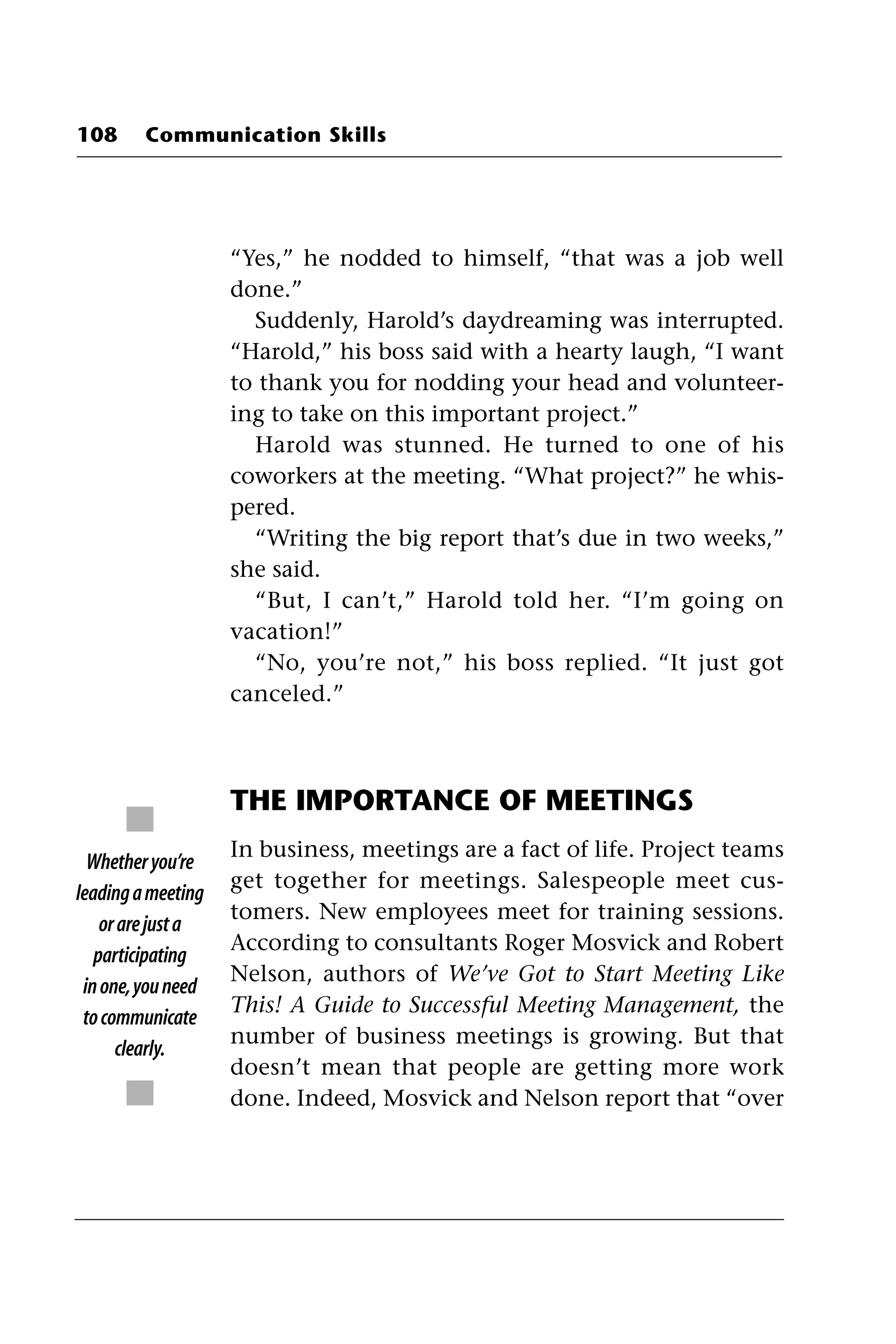 Communication Skills