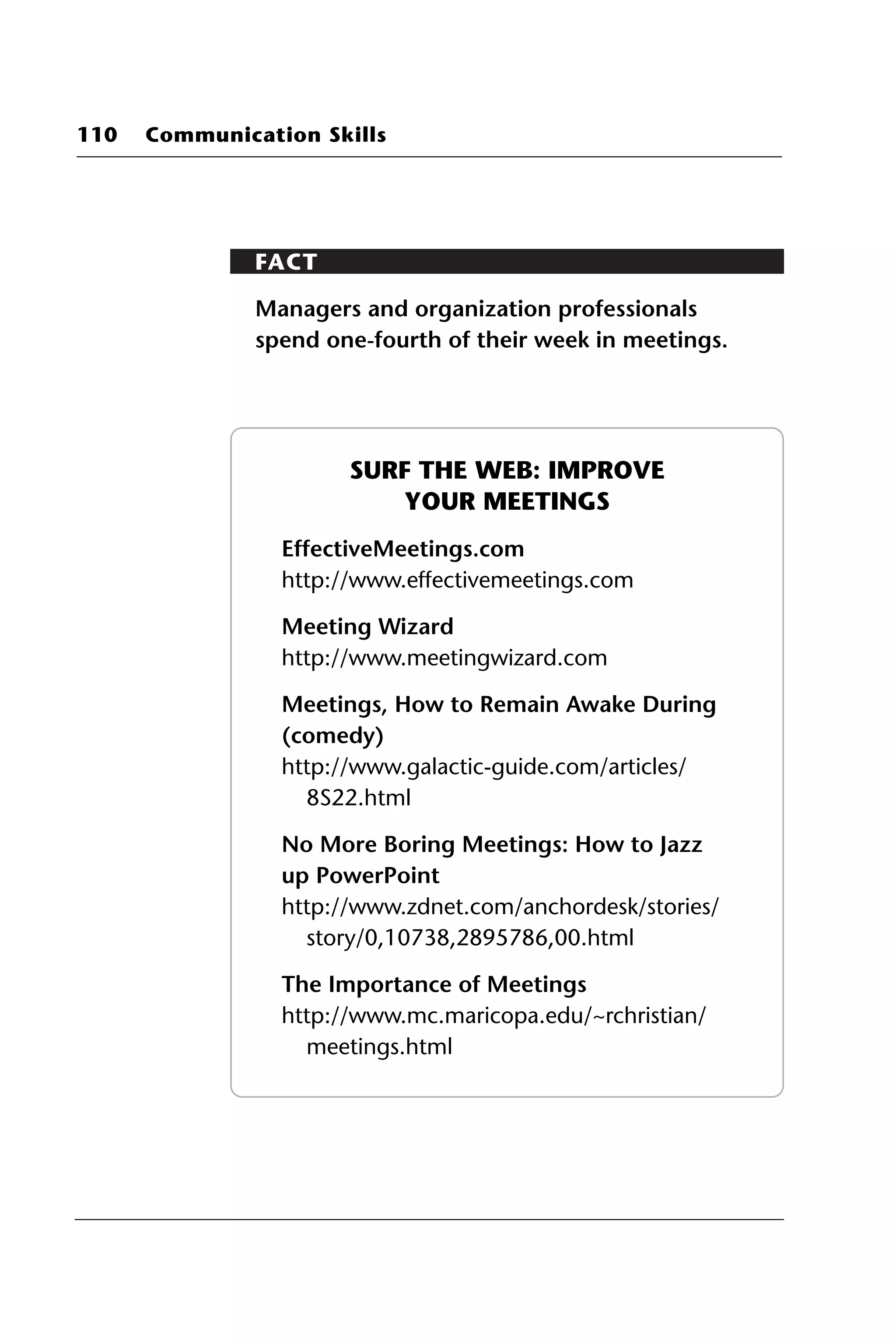 Communication Skills