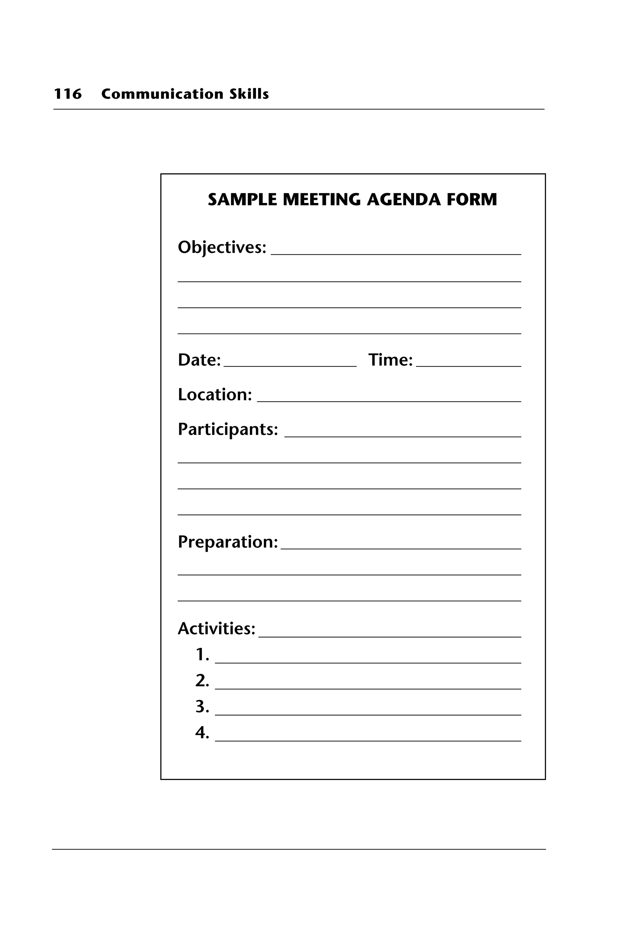 Communication Skills