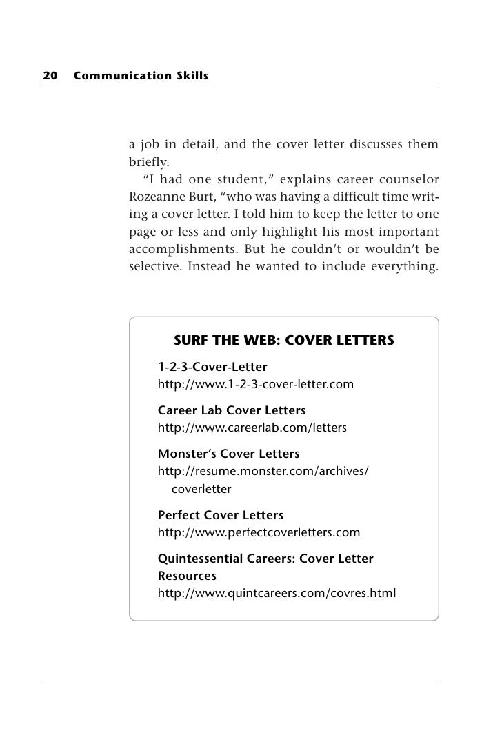 he type of cover letter written to inquire about possible type of cover letter