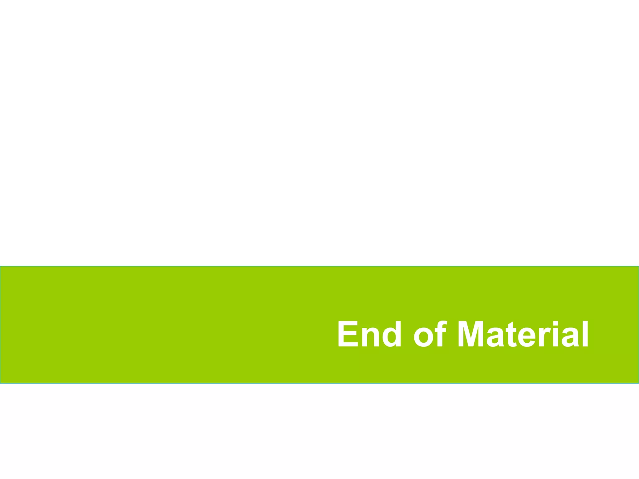 End of Material 