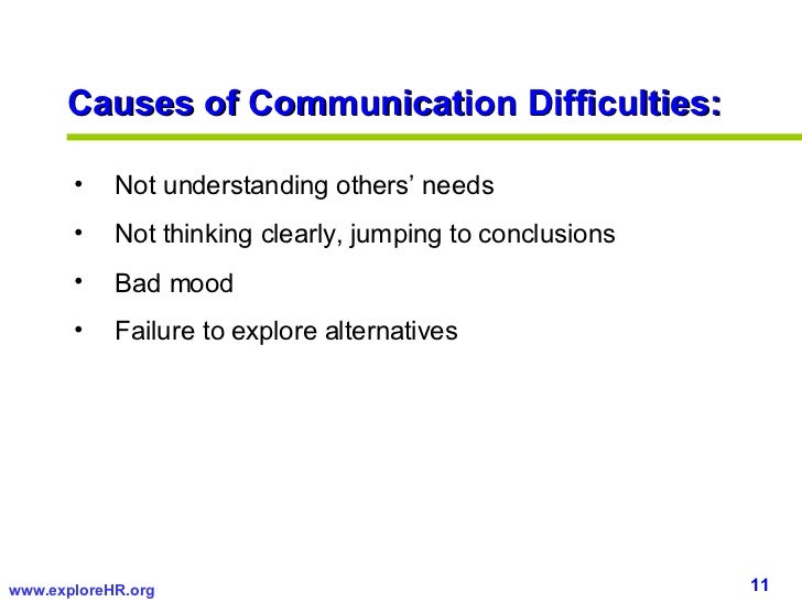 😎 Causes of communication problems. Types of Communication Problems in