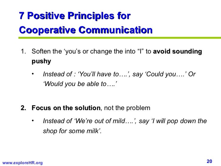 Communication Skills