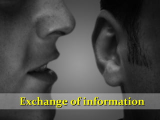 Exchange of information 