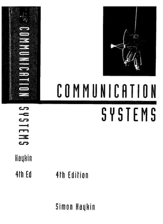 Communication systems---4ed---haykin