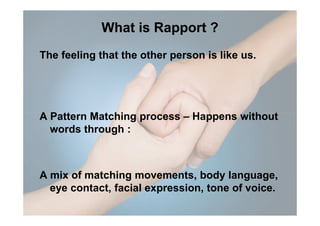 What Rapport Phase Communication - The Basics | PDF