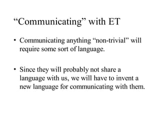 Communication with Extraterrestrial Intelligence