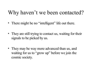 Communication with Extraterrestrial Intelligence